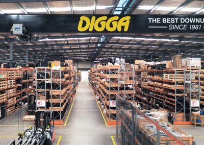Digga Australia warehouse